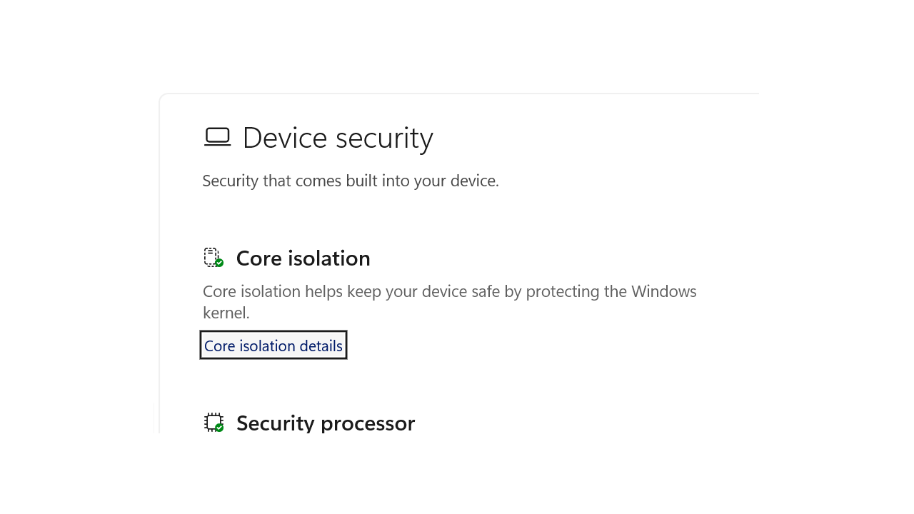 Screenshot: devsec1