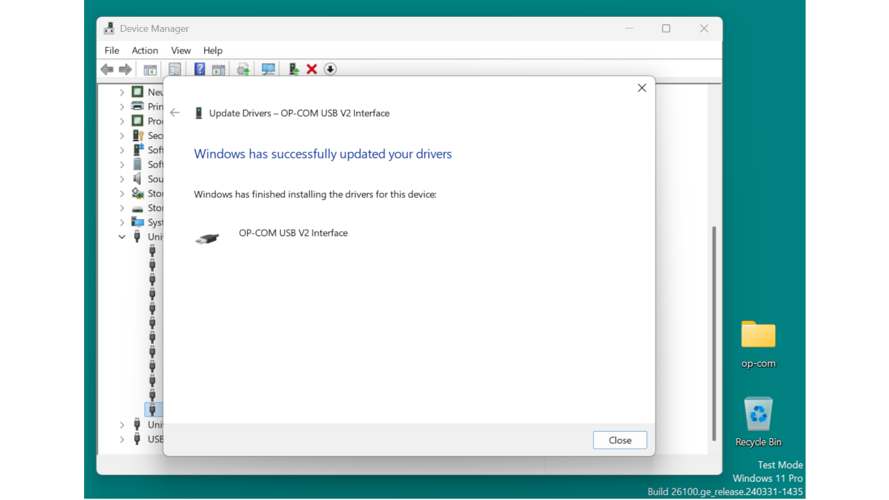 Screenshot: driver9